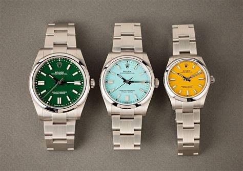 Rolex Oyster Perpetual Dial Colors – The Ultimate Guide 